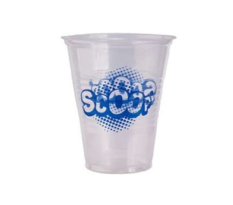 Optimistisk Clancy forbi Scoop 300ml plastik glas ( 50 stk )