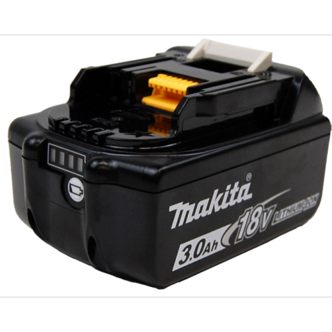 Se Makita batteri BL1830B ORIGINALT 18V 3.0 Ah med indikator hos Bolig Produkter