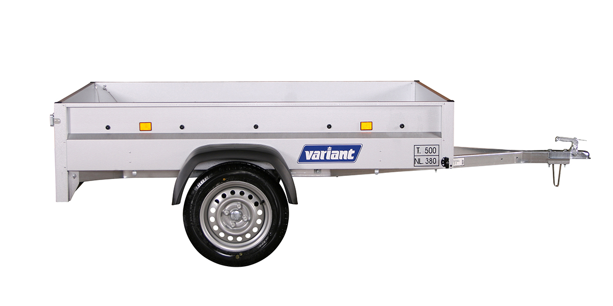 berømt tjene flamme Variant trailer 205 S1 - Inkl. Presenning og næsehjul