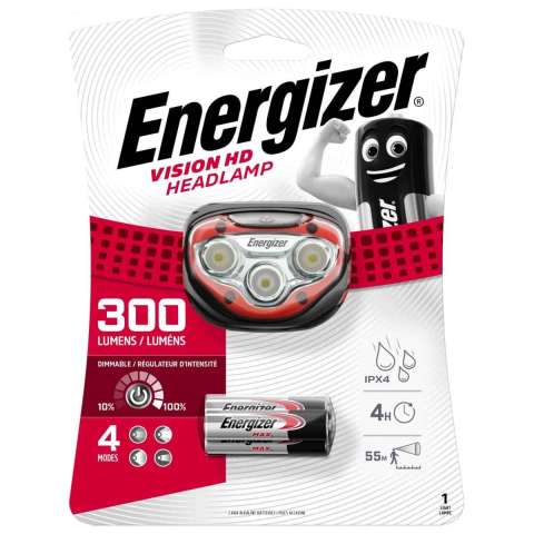 Energizer Pandelygte Vision HD - 300 Lumen