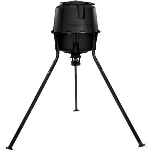 Fodertønde med standart foderautomat Magasin 114 ltr