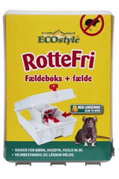 Ecostyle RotteFri Fældeboks + fælde (1)