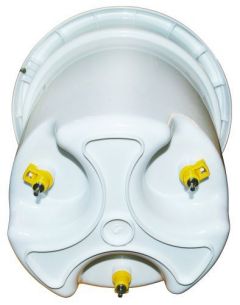 Drikkeautomat med 3 nipler til høns (2)