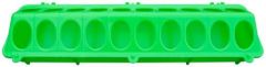 Fodertrug Plast Grøn 10X37 Cm (1)