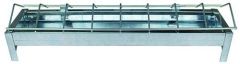 Fodertrug t/ kyllinger Galv. 7,5 x 30 cm (1)