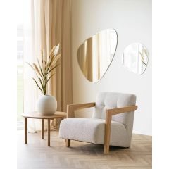 House Nordic Devonport Vægspejl 50x50 cm (2)