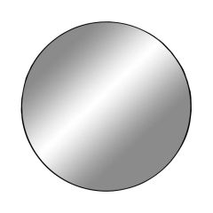 House Nordic Jersey Spejl Ø80, Sort (1)