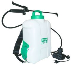 Ryom rygsprøjte 10 liter med lithium batteri og lader (2)