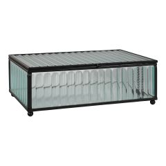 House Nordic Santorini Opbevaringsboks 20 cm, Klar (3)