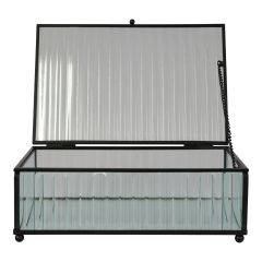 House Nordic Santorini Opbevaringsboks 20 cm, Klar (5)