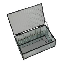 House Nordic Santorini Opbevaringsboks 20 cm, Klar (6)