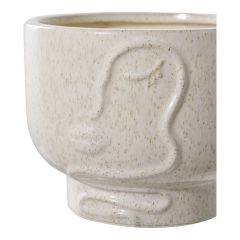 House Nordic Urtepotte H12 cm, Beige (3)