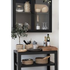 House Nordic Selma Tallerken 21 cm, Grå/Brun (6)