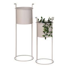 House Nordic Rabo Blomsterstander 2 stk, Sand (3)