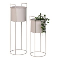 House Nordic Rabo Blomsterstander 2 stk, Sand (7)