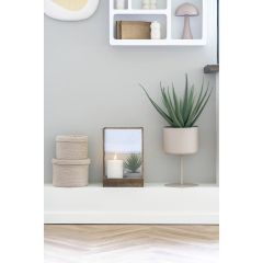 House Nordic Trofa Planteopsats H36 cm, Sand (2)