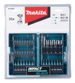 MAKITA BITSSÆT IMPACT BLACK, 35 DELE (2)