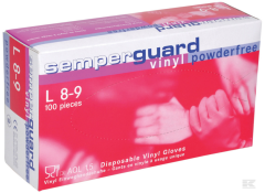 SemperGuard Vinyl engangshandske - 90/100 Stk (1)