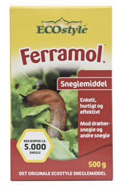Ecostyle sneglebekæmpelse SnegleFri Ferramol 500 g (1)