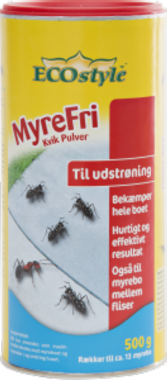 Ecostyle myrepulver Myrefri til udstrøning 500 g (1)