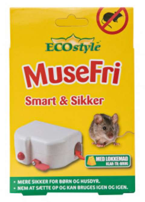 Se Ecostyle MuseFri Smart og Sikker Musefælde hos Bolig Produkter