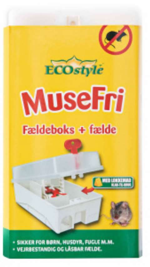 Se Ecostyle MuseFri Fældeboks inkl. fælde hos Bolig Produkter