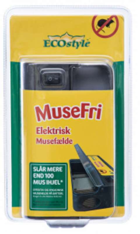 Ecostyle MuseFri Elektrisk Musefælde