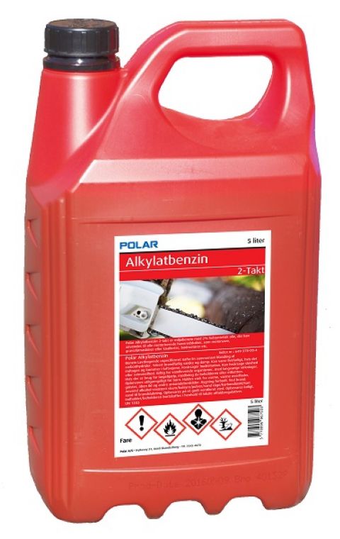 Alkylatbenzin, 5 ltr. til 2-takts