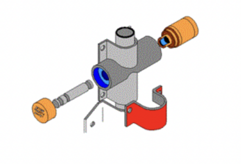 CC Bearing bracket – Containerlås