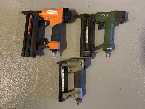 3 brugte sømpistoler