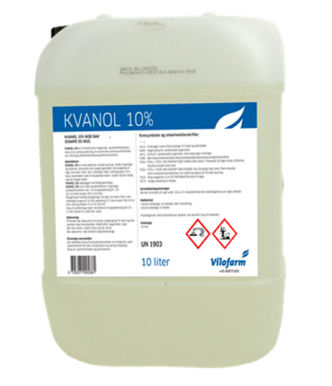 Kvanol 10% - (10 liter koncentrat)