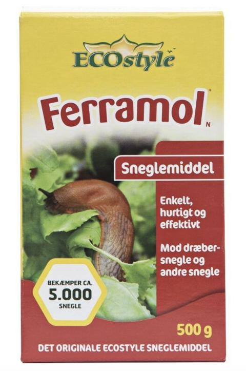 Billede af Ecostyle sneglebekæmpelse SnegleFri Ferramol 500 g