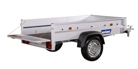 Variant trailer 205 S1 - Inkl. Presenning og næsehjul
