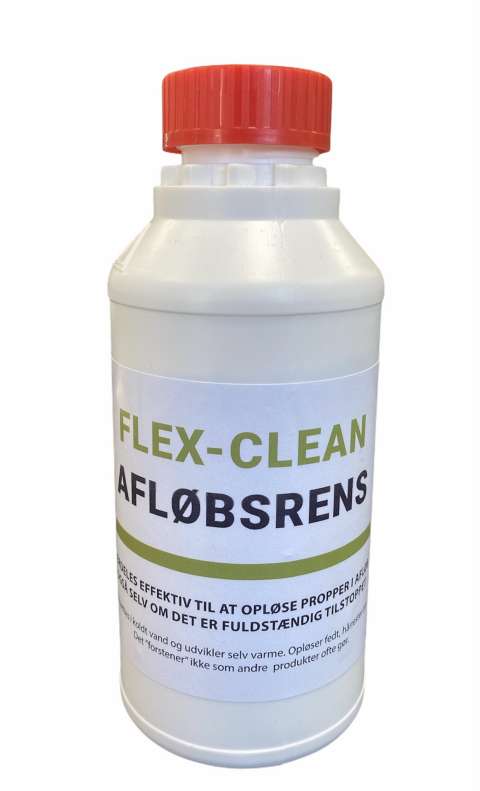 Billede af Flex Clean Afløbsrens Kaustisk Soda 99,9% 500G